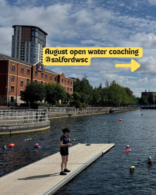 The coached open water swimming sessions for August at @salfordwsc have just been added to the booking system at Salfordwatersports.com🤩 Due to popular demand, there are extra 121s on Tuesdays and Sundays. These are bespoke sessions tailored to your open water aims. Intro to open water swimming are on Tuesdays at 7:15-8pm and Sundays 10:45-11:30am. In this session, we’ll work on the essential skills to help you be safe and enjoy the open water. Front crawl & OW skills workshops are on: Sunday 9th August and Tues 25th August. This workshop tunes up your front crawl and open water skills Breaststroke to front workshops are on: Tues 11th August and Sunday 23rd August. This workshop is for those that are newer to front crawl or are breaststroke swimmers who would like to work on their front crawl. To book and for further info on each session (inc. pre-requisites, times and prices) please see salfordwatersports.com #openwaterswimming #openwatercoaching #salfordquays #mediacityuk #manchester
